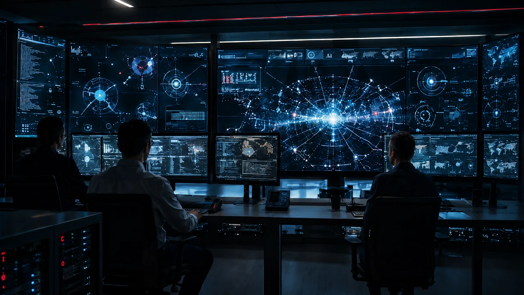 Security operations displays for cyber monitoring
